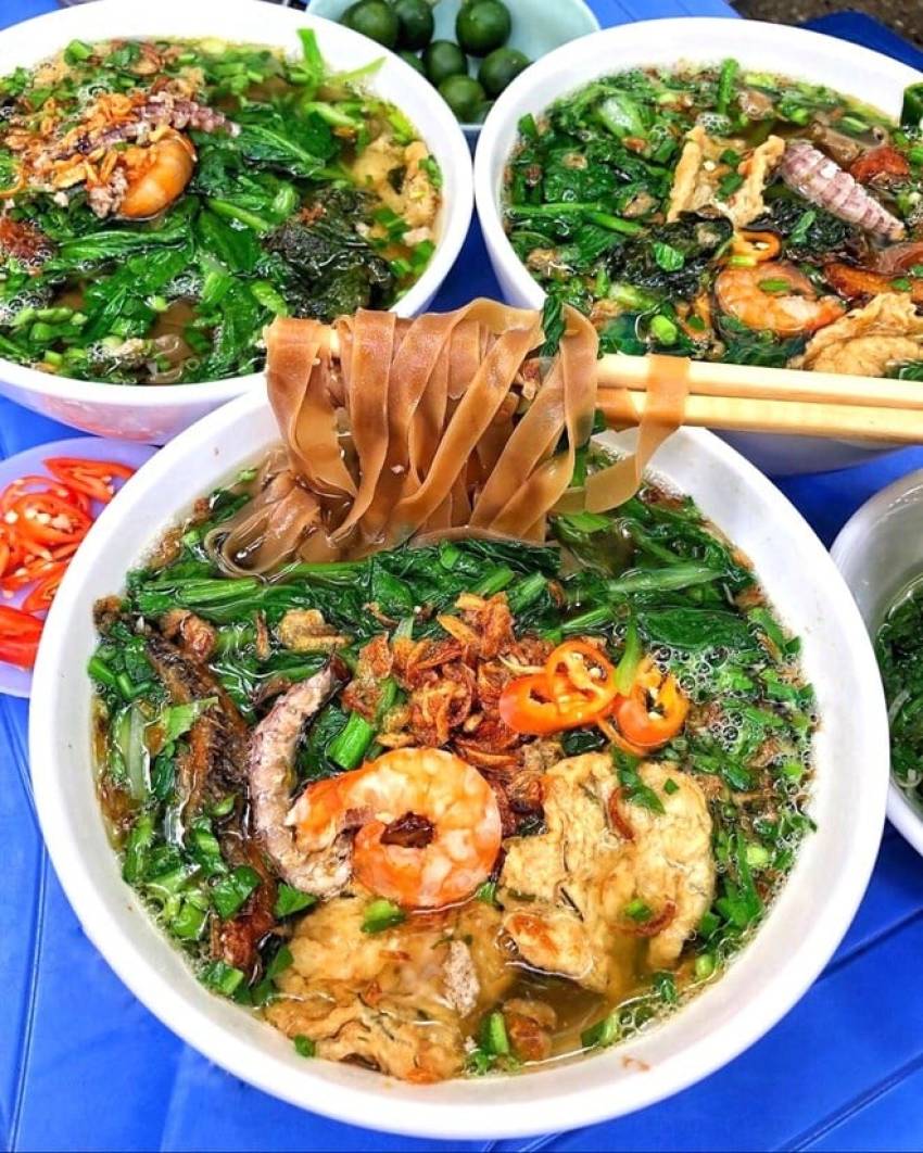 Bánh đa cua - Đặc sản Hải Phòng