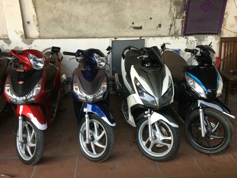thuê xe máy hải phòng không cần bằng lái