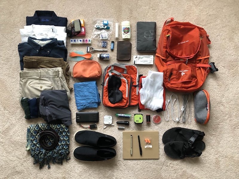 Hãy mang theo vật dụng cần thiết