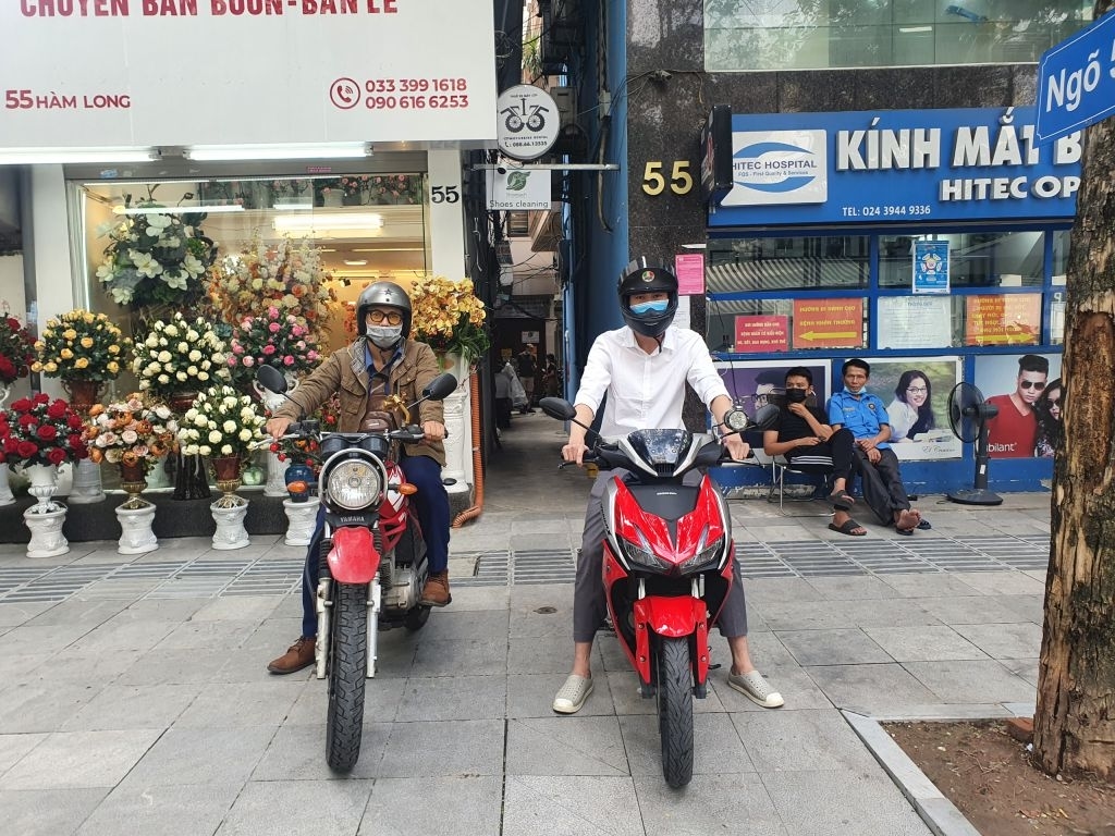 địa chỉ cho thuê xe máy Tây Hồ uy tín