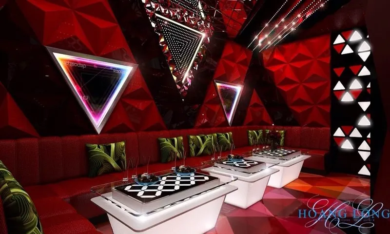 Phòng hát đơn giản với hệ thống cách âm cực tốt tại dạ Hải Long - top 9 quán karaoke Hải Phòng