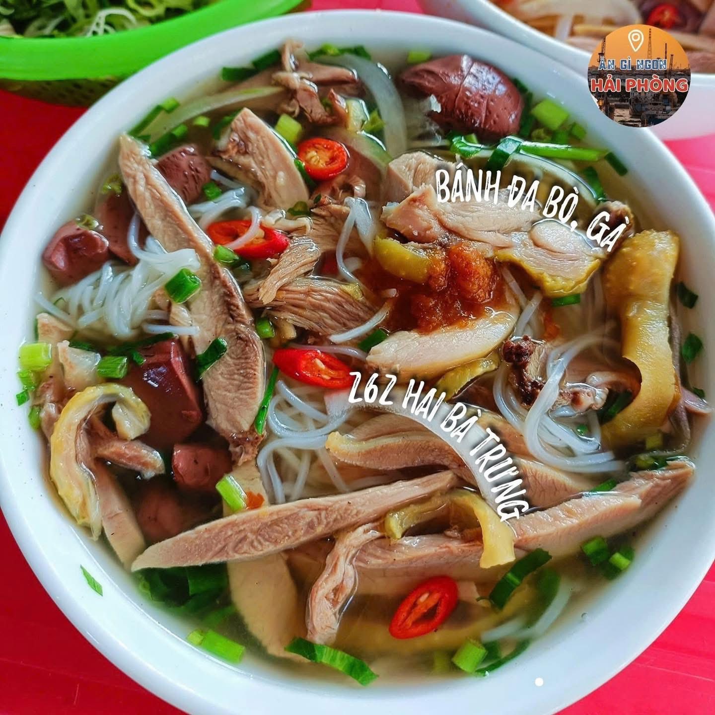 ẩm thực bản đồ food tour hải phòng